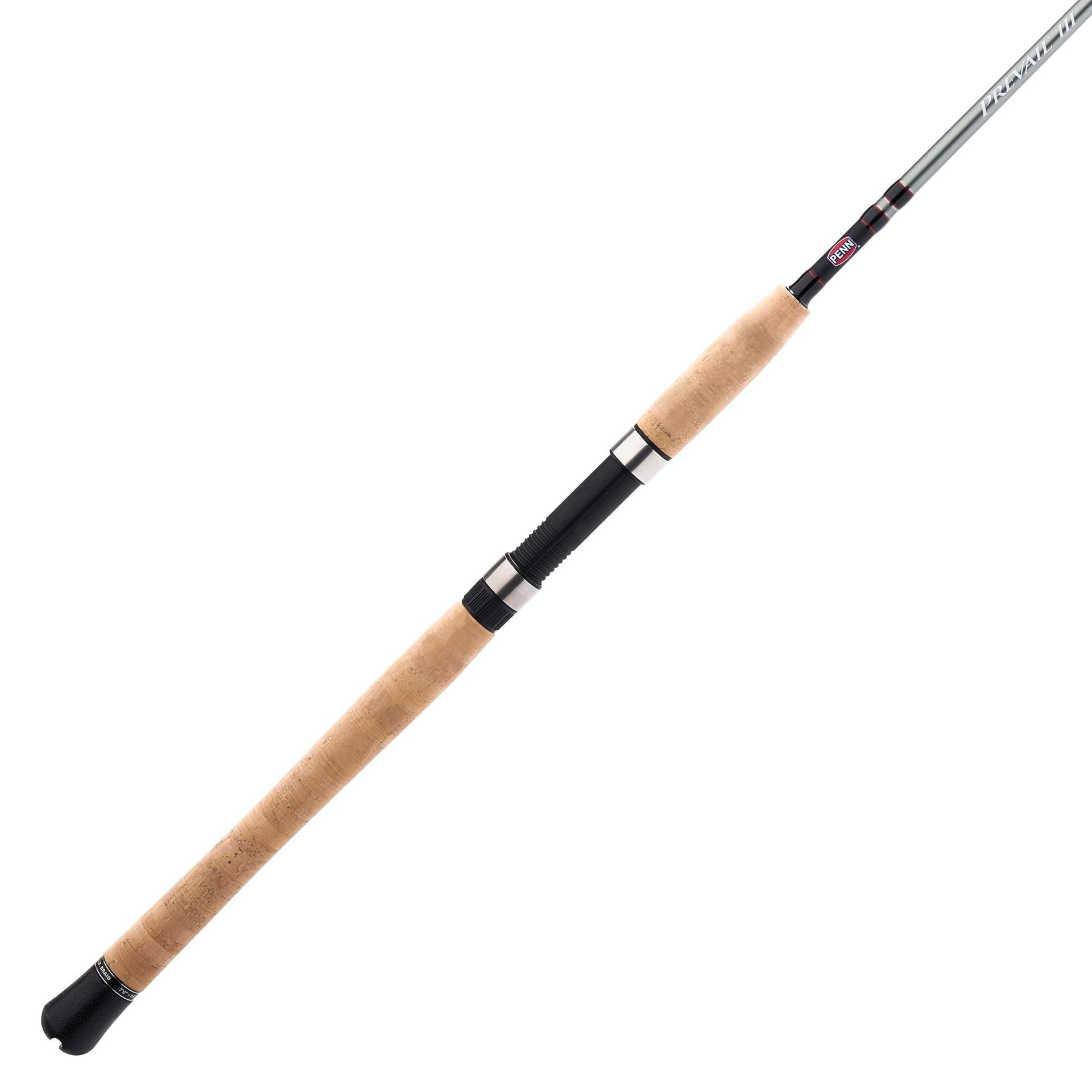 Prevail® III Inshore Spinning Rod - Lightweight Saltwater Fishing Rod for Bass, Trout & Redfish - Perfect for Kayak, Pier & Shoreline Fishing