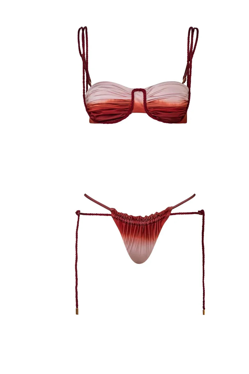 Lula Bikini Bottom - Women's Sexy High Waisted Swimwear for Beach & Pool - Perfect for Summer Vacation, Tropical Getaways and Swim Parties