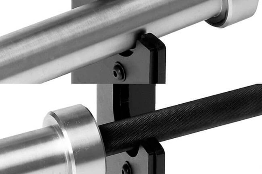 Warrior 6-Tier Barbell Gun Rack - Heavy Duty Wall Mounted Storage for Dumbbells, Kettlebells & Fitness Equipment - Perfect for Home Gym & Garage Organization