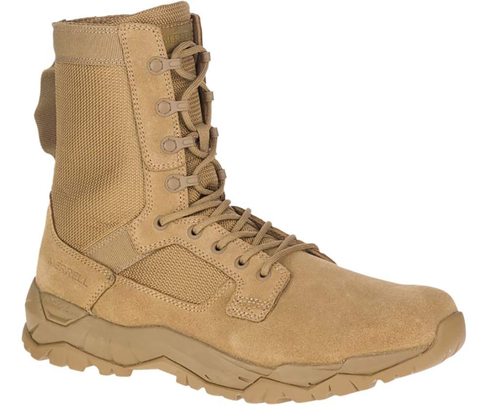 Merrell Men's MQC 2 Tactical Boots - Dark Coyote | Durable Hiking & Outdoor Work Boots for Men | Perfect for Hiking, Hunting & Tactical Operations