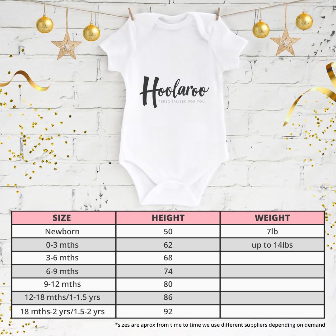 Personalized Baby Bodysuit for Girls 0-3 Months - Soft Pink Floral Short Sleeve Onesie | Newborn Baby Shower Gift, Cute Outfit for Daily Wear, Photo Shoots & Special Occasions