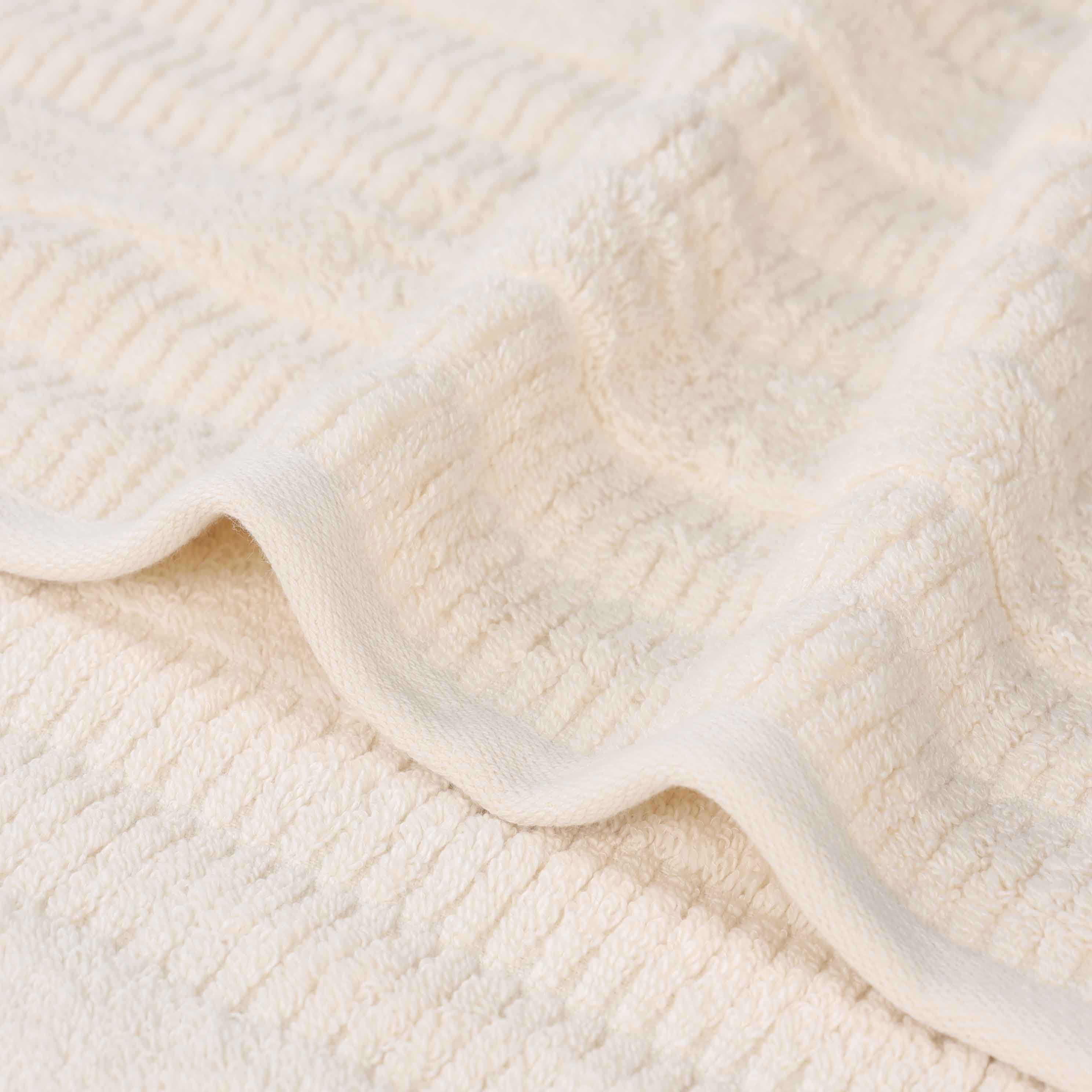 Premium Mika Smart Twist Cotton Bath Sheets - Ultra Soft & Absorbent, Set of 2 - Luxury Vertical Ribbed Design for Spa, Hotel & Home Bathroom Use