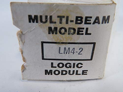 LM4-2 16290 Multi-Beam Logic Module - Adjustable Range, ON Power Block Input, One-Shot Retriggerable Function with Interconnecting Pins - Ideal for Industrial Automation & Sensor Control Systems