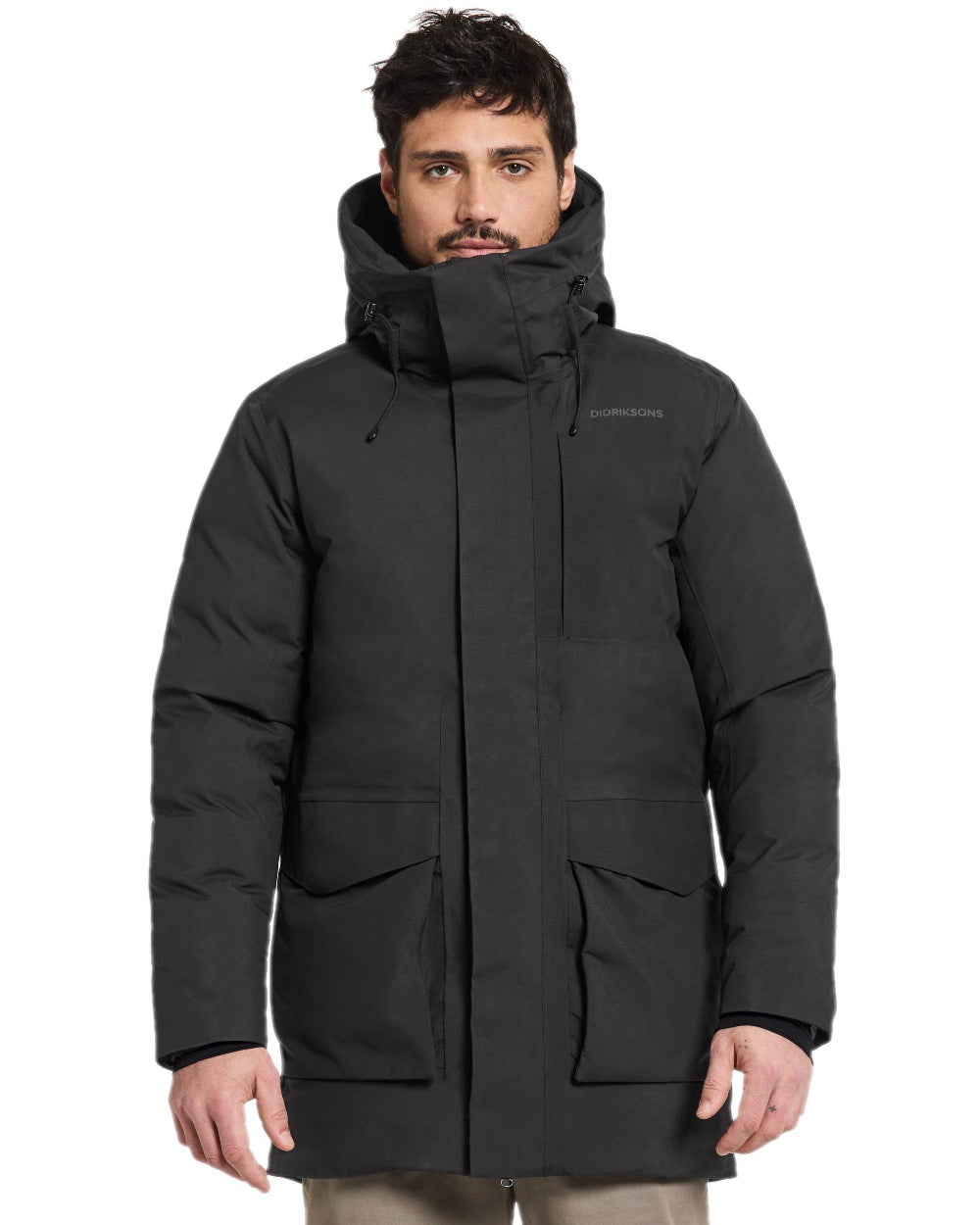 Didriksons Men's Akilles Parka Jacket - Waterproof Winter Coat for Outdoor Activities & Hiking