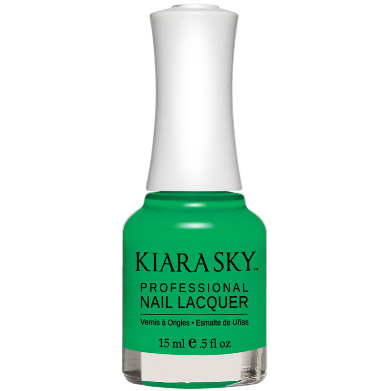 OPI Nail Lacquer N448 Green with Envy - Long-Lasting Green Nail Polish for Salon-Quality Manicures at Home | Perfect for Parties, Weddings & Everyday Wear