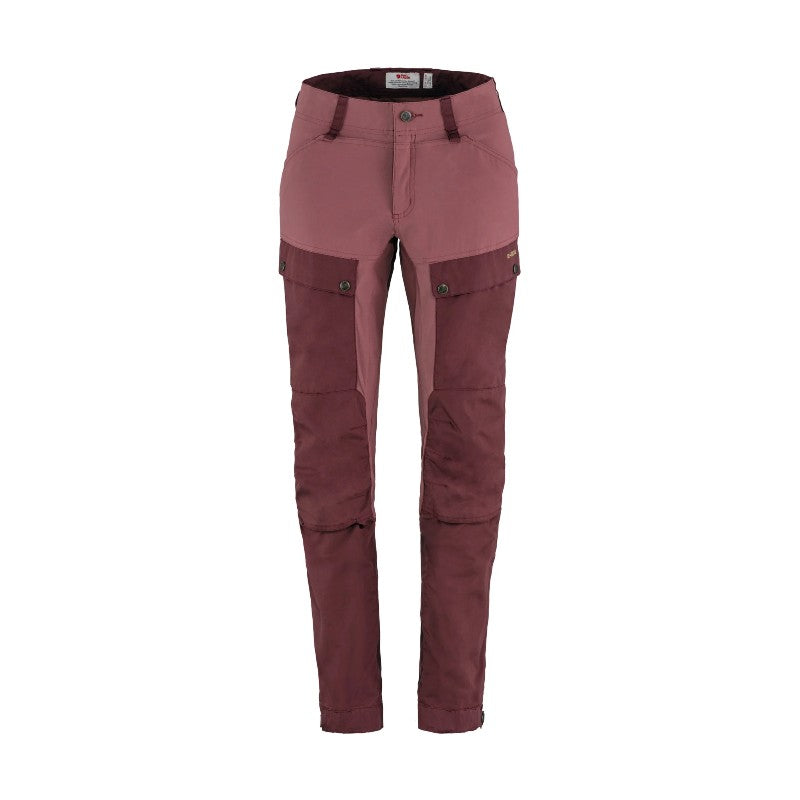 Fjallraven Keb Trousers Curved - Women's Outdoor Hiking Pants for Adventure & Travel | Durable, Water-Resistant & Comfortable