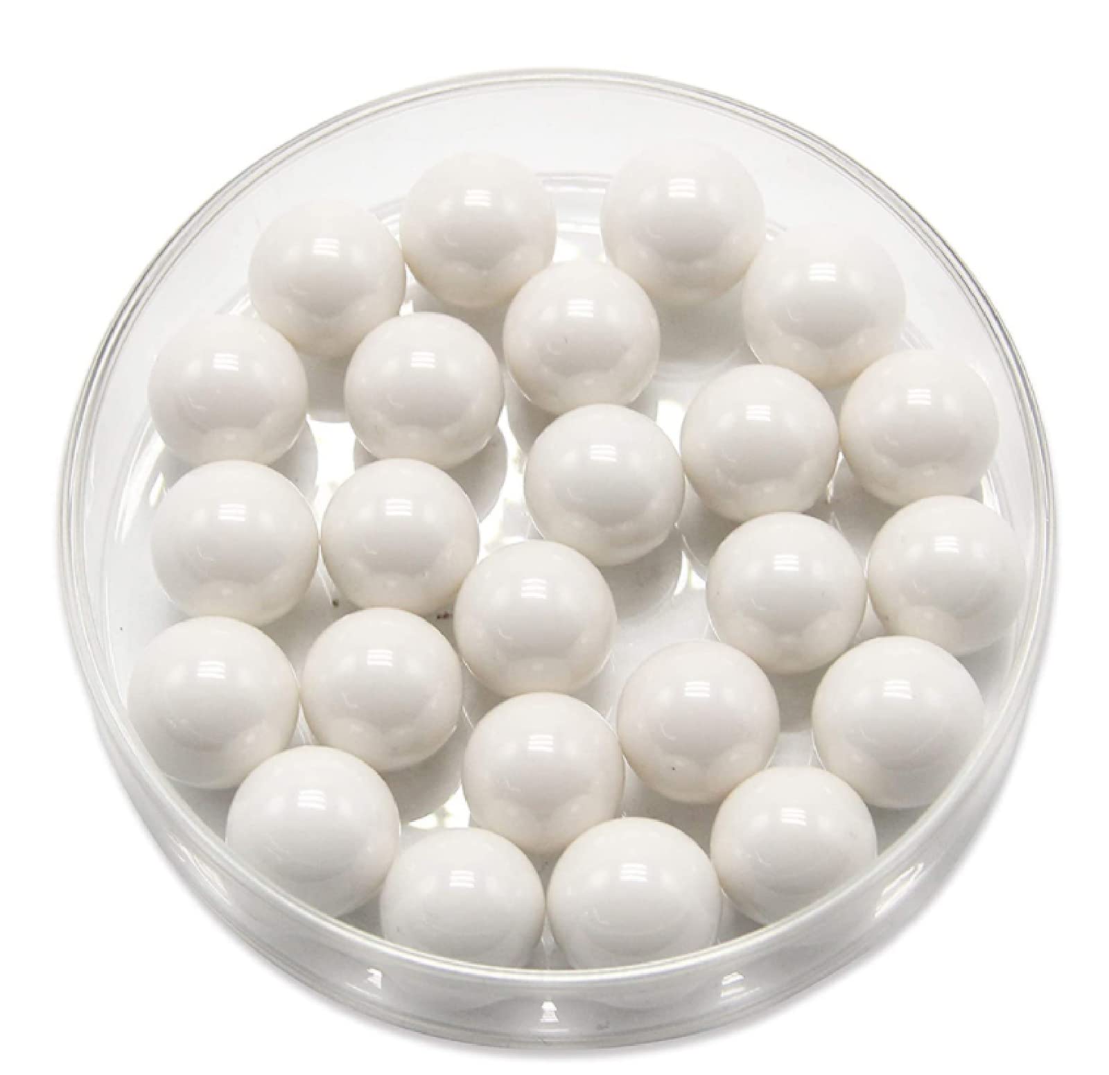 High-Precision Zirconia Ceramic Balls (G5 Grade, 14.288mm Diameter) - 3pcs Set for Valves, Bearings & Industrial Applications | Durable & Corrosion-Resistant Ceramic Spheres for Automotive, Aerospace & Medical Equipment