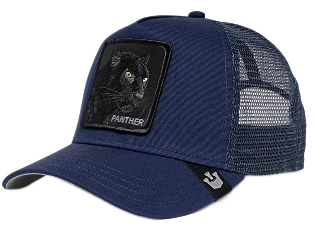 Goorin Bros 'The Panther' Navy Blue Trucker Style Baseball Cap for Men - Stylish & Comfortable Hat for Outdoor Activities, Sports & Casual Wear