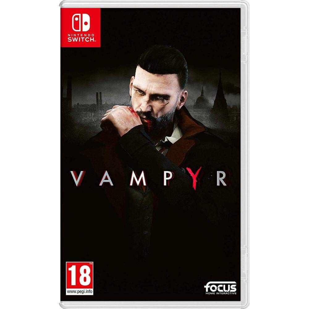 Vampyr - Nintendo Switch Game | Action RPG Vampire Adventure | Perfect for Horror & Fantasy Fans - Play at Home or On the Go