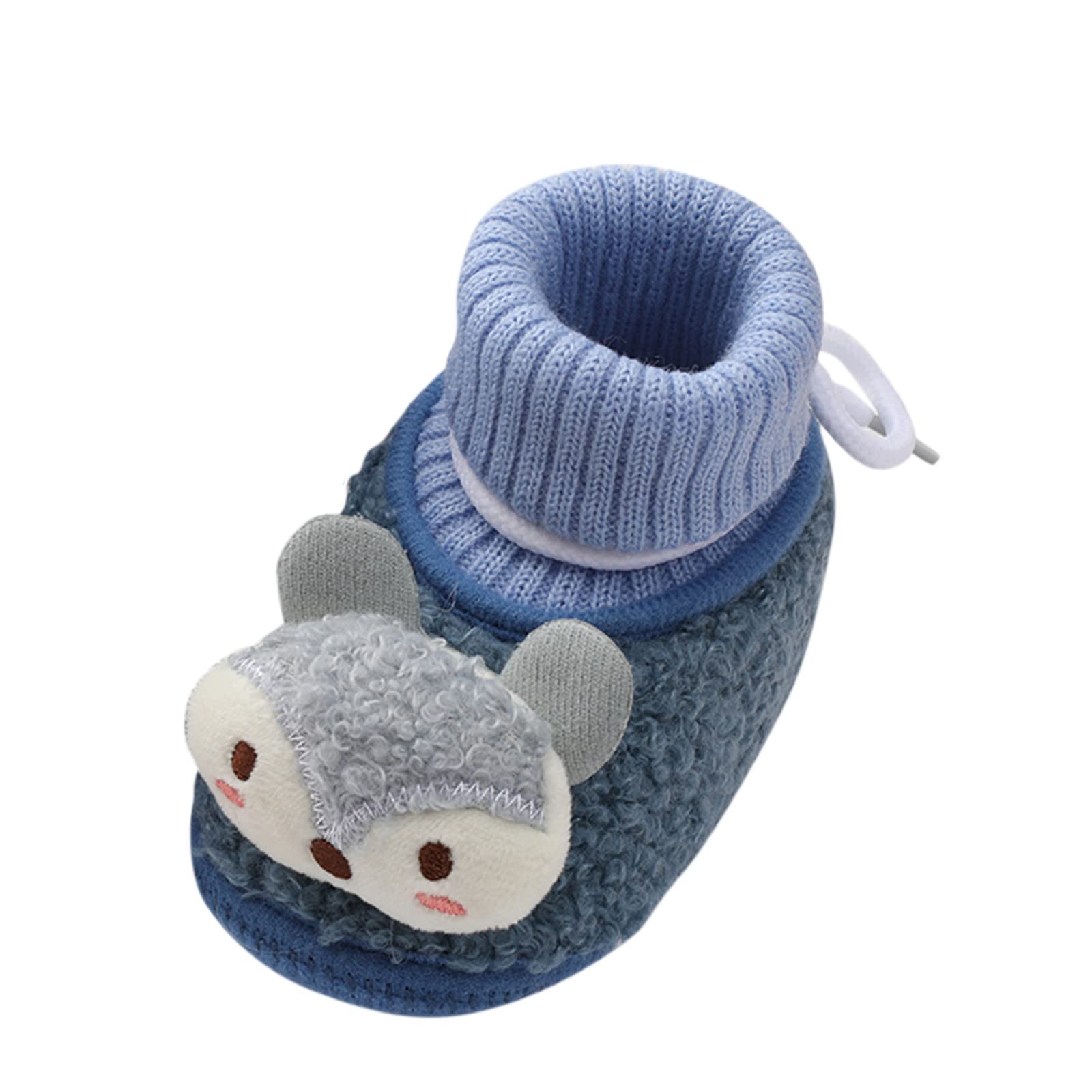 Baby Girl & Boy Snow Boots - Warm Winter Infant Sock Booties for Newborn First Walkers | Non-Slip Toddler Footwear for Crib & Outdoor Play | Perfect for Cold Weather Walks & Playtime