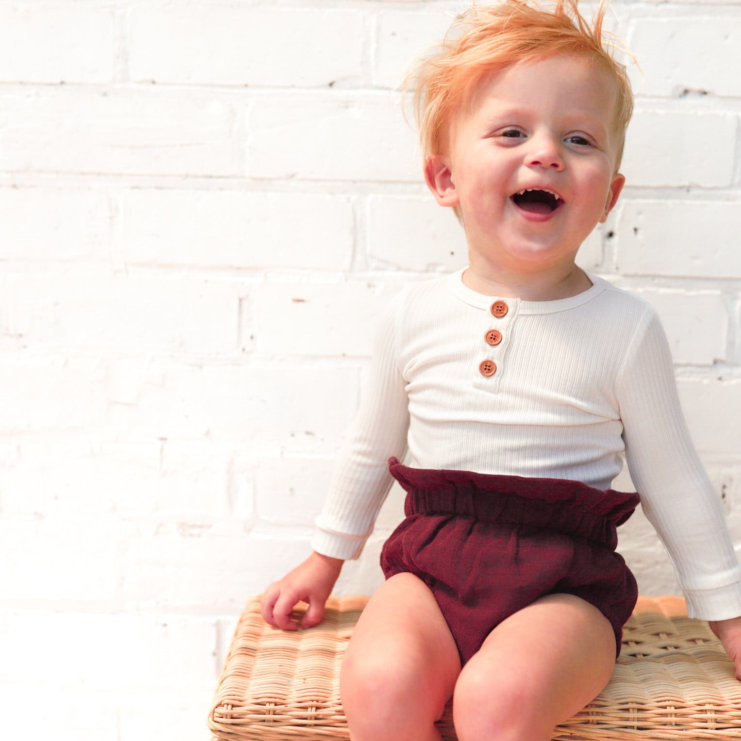 Organic Cotton Muslin Baby Bloomers - Soft & Breathable for Newborns & Toddlers - Perfect for Playtime, Sleepwear & Photo Outfits
