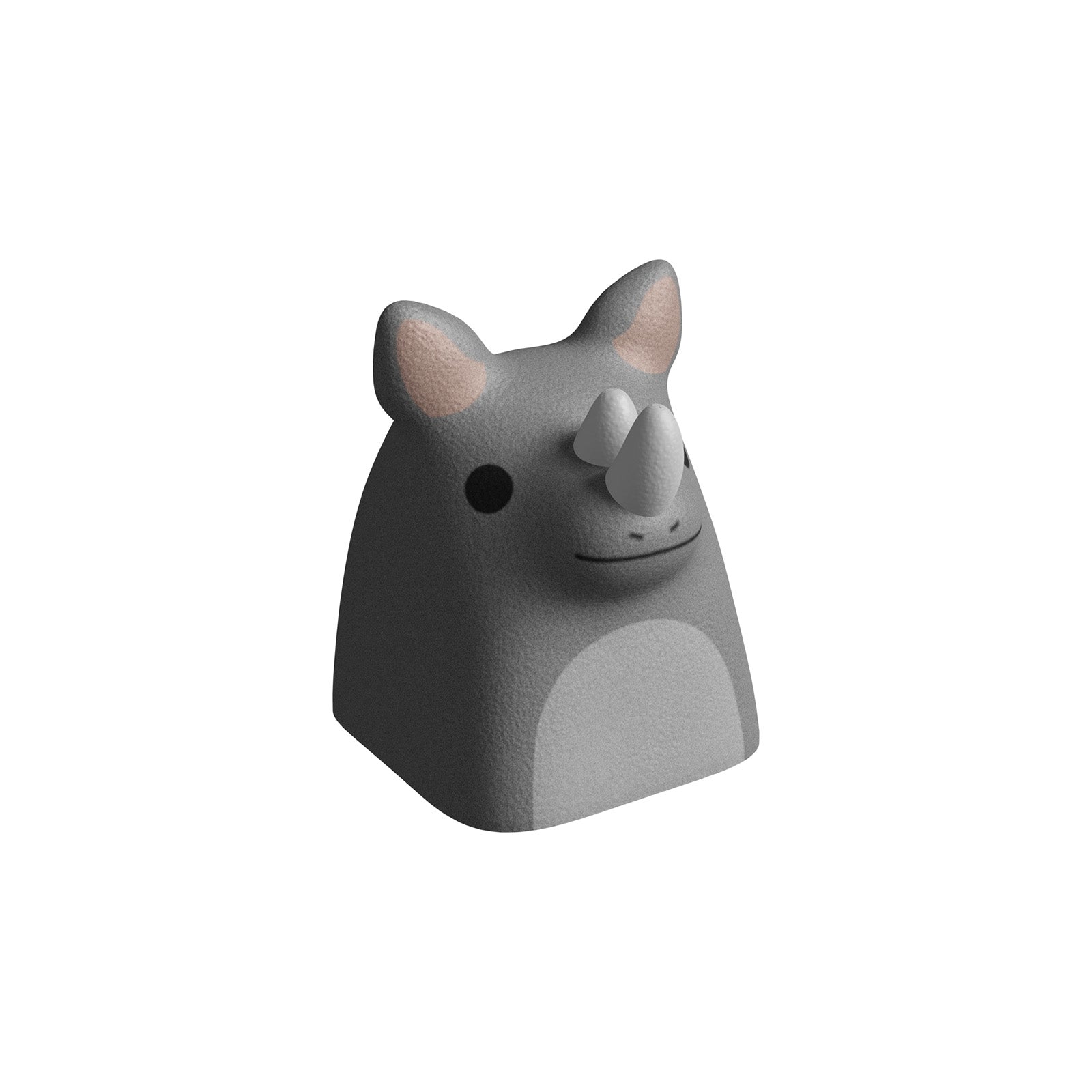 HX3D Custom Keycap - Safari Rhino Design for Mechanical Keyboards | Perfect for Gaming & Typing Enthusiasts