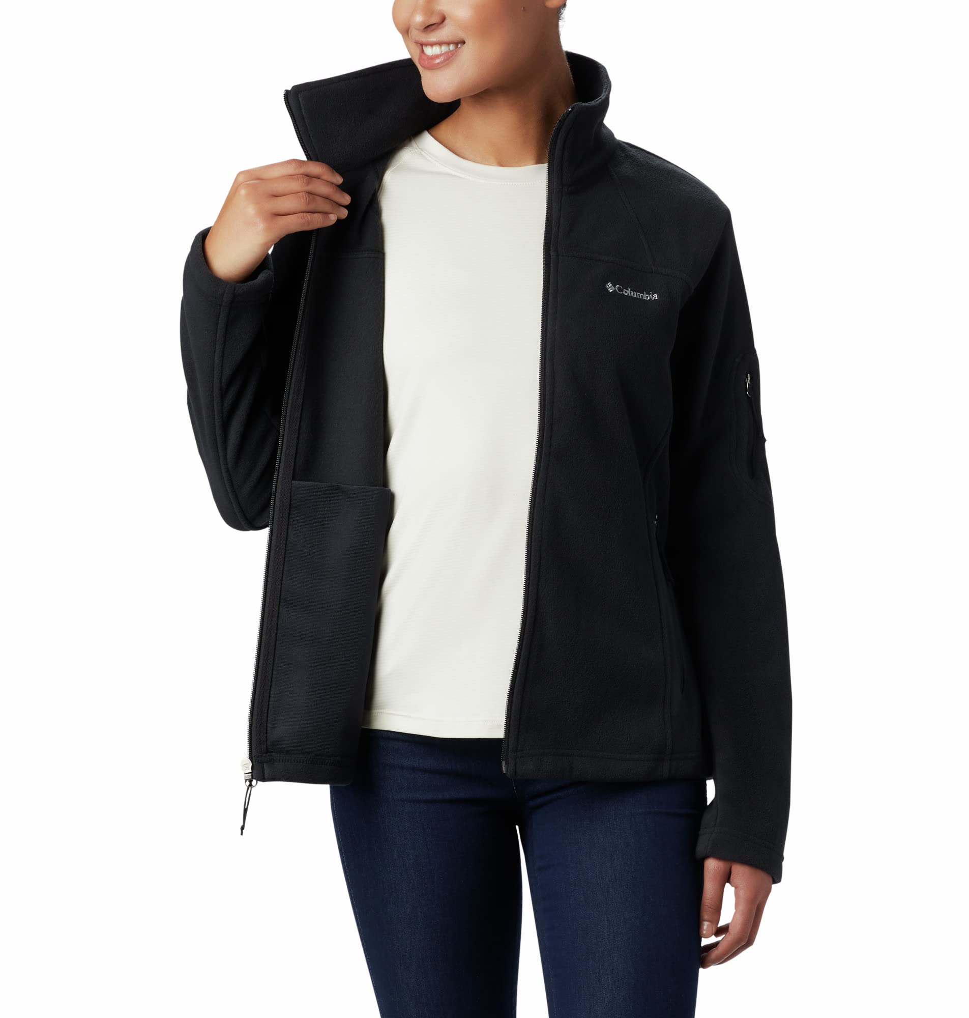Columbia Women's Fast Trek II Jacket - Lightweight Waterproof Hiking Jacket for Outdoor Adventures & Travel