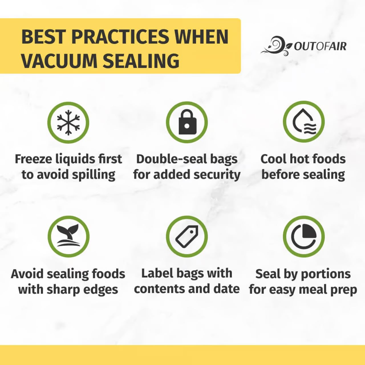 100 BPA-Free Vacuum Sealer Bags 4