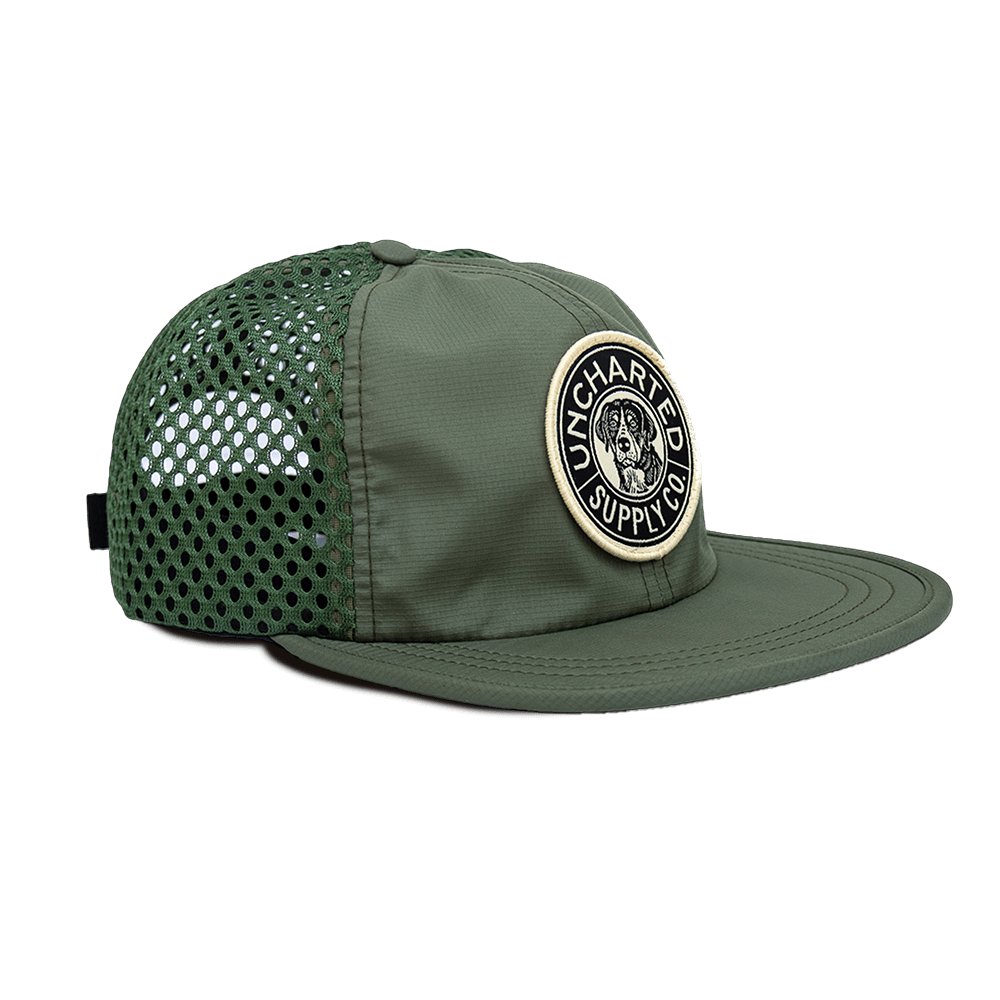 Trailblazer Performance Hat - Lightweight & Breathable Outdoor Cap for Hiking, Running & Sports | Olive Green Sun Protection for Men & Women