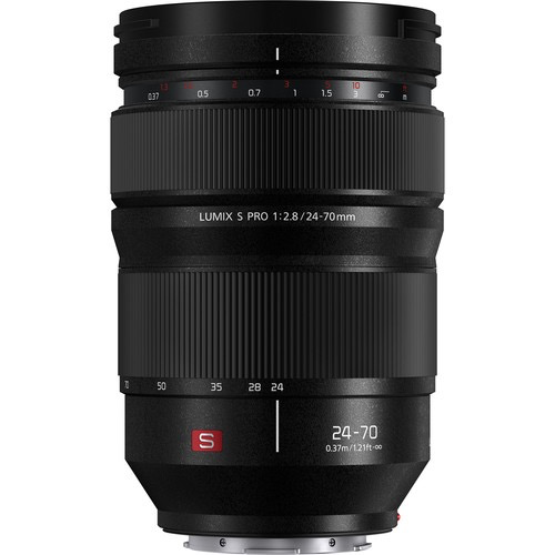 Panasonic Lumix S PRO 24-70mm f/2.8 Lens for Full Frame Mirrorless Cameras - Professional Photography, Portraits & Events - Compatible with S1, S1R, S1H, S5 Series