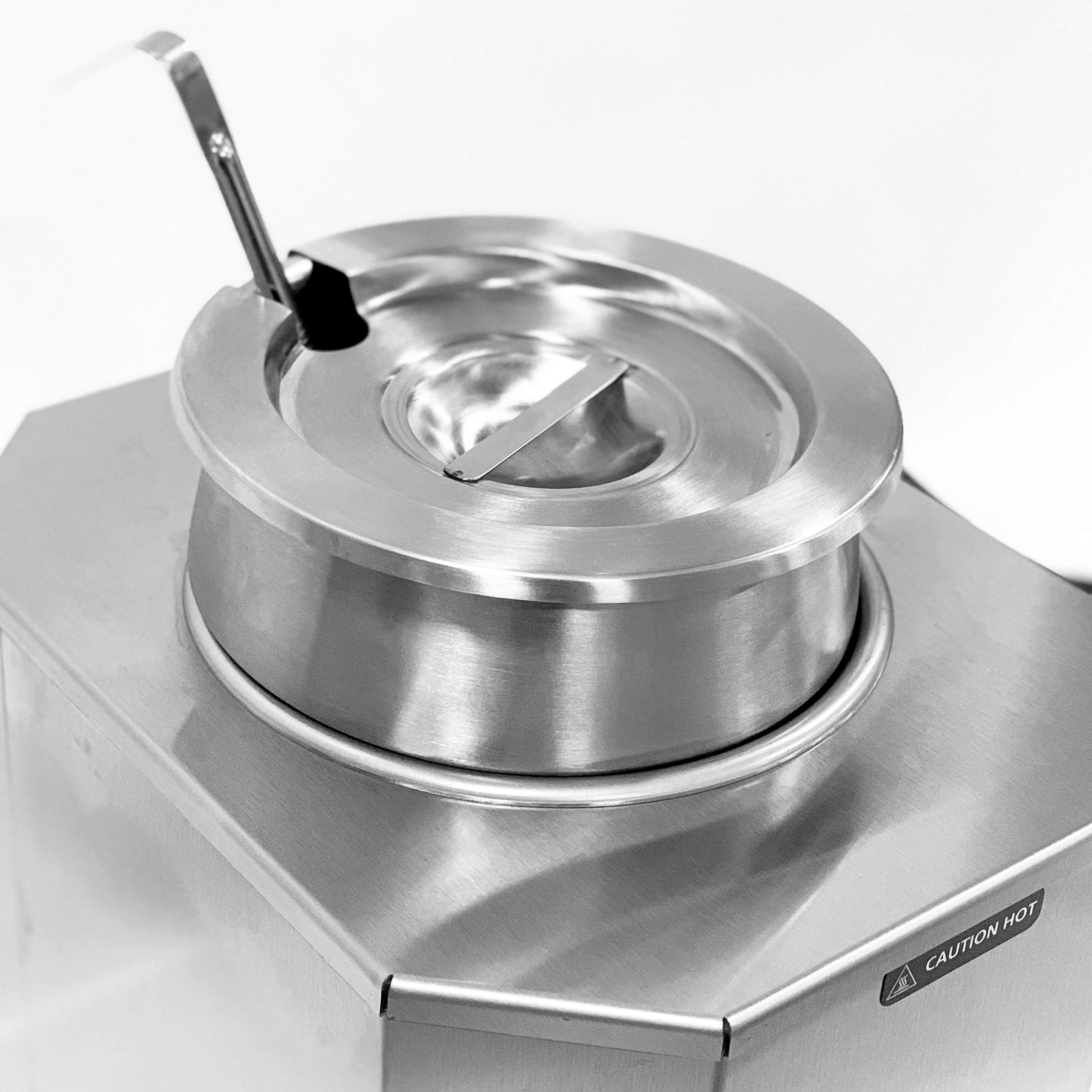 Paragon Pro-Deluxe No.10 Stainless Steel Ladle Unit Can Warmer - Commercial Kitchen Equipment for Restaurants, Catering & Food Service