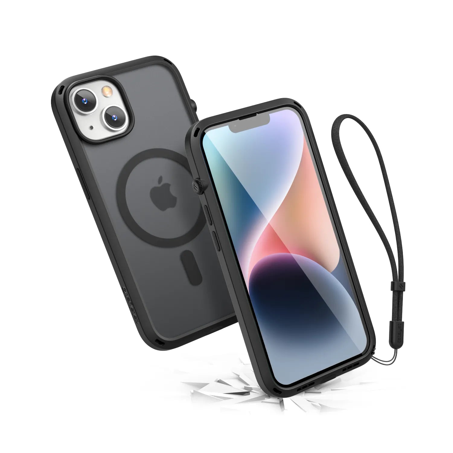 iPhone 14 Plus Magnetic Case - Shockproof Protective Cover with MagSafe Compatibility for Wireless Charging | Perfect for Travel, Work & Everyday Use