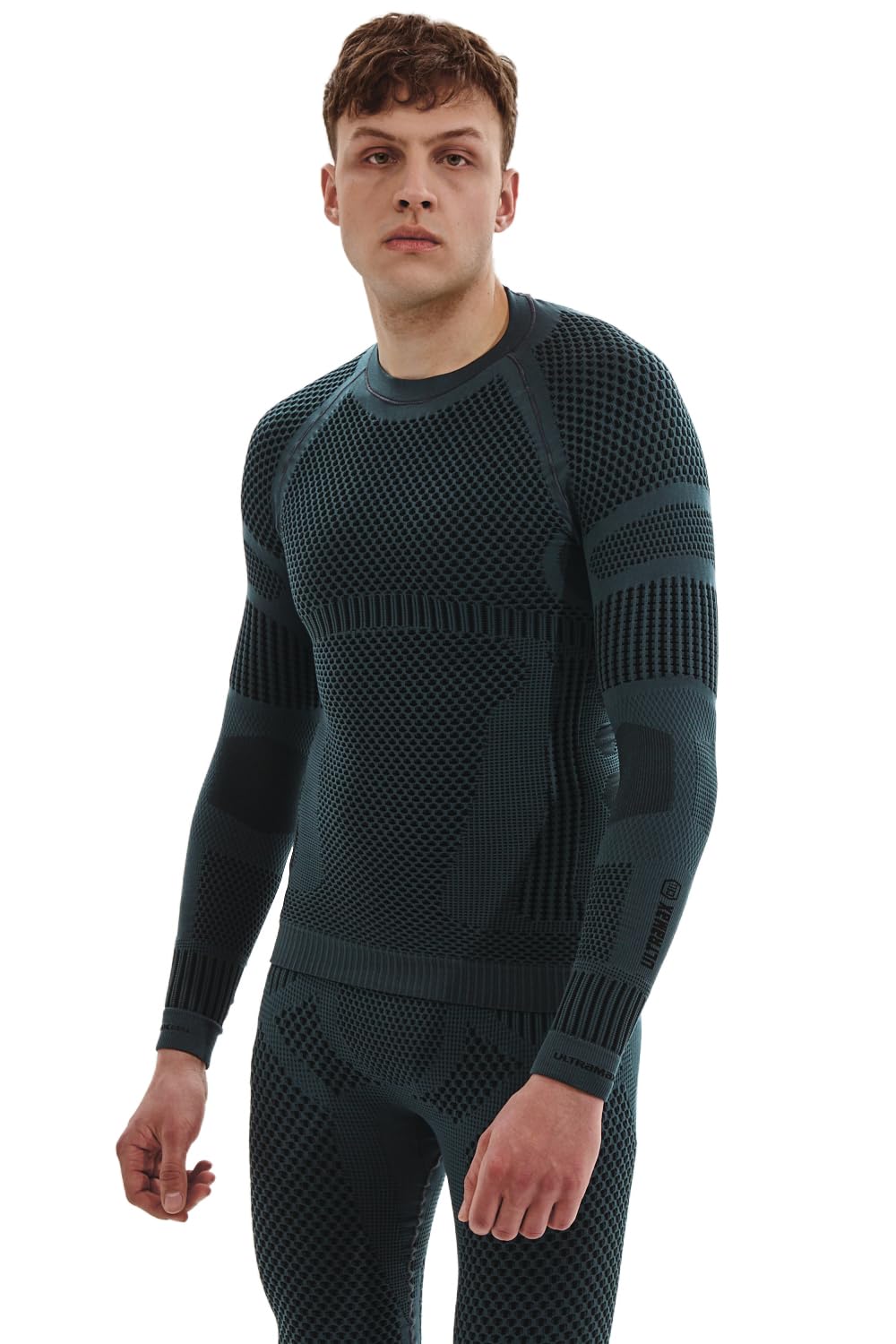 Men's Lightweight Long Sleeve Compression Shirt - Moisture Wicking Athletic Top for Running, Gym & Workout - Performance Sportswear for Men