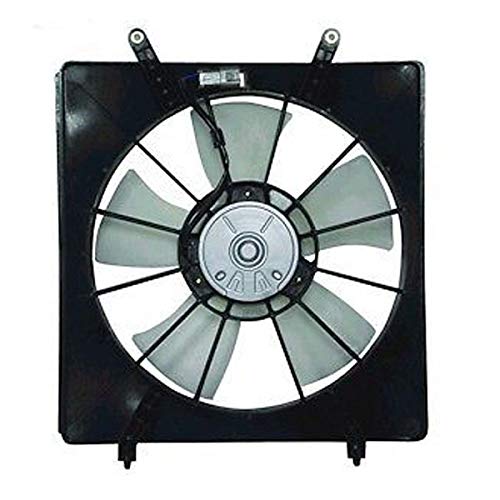 Honda Odyssey Radiator Cooling Fan Motor Assembly with Blade Shroud - Compatible with 1999-2004 Models | Engine Cooling System Replacement for Improved Performance