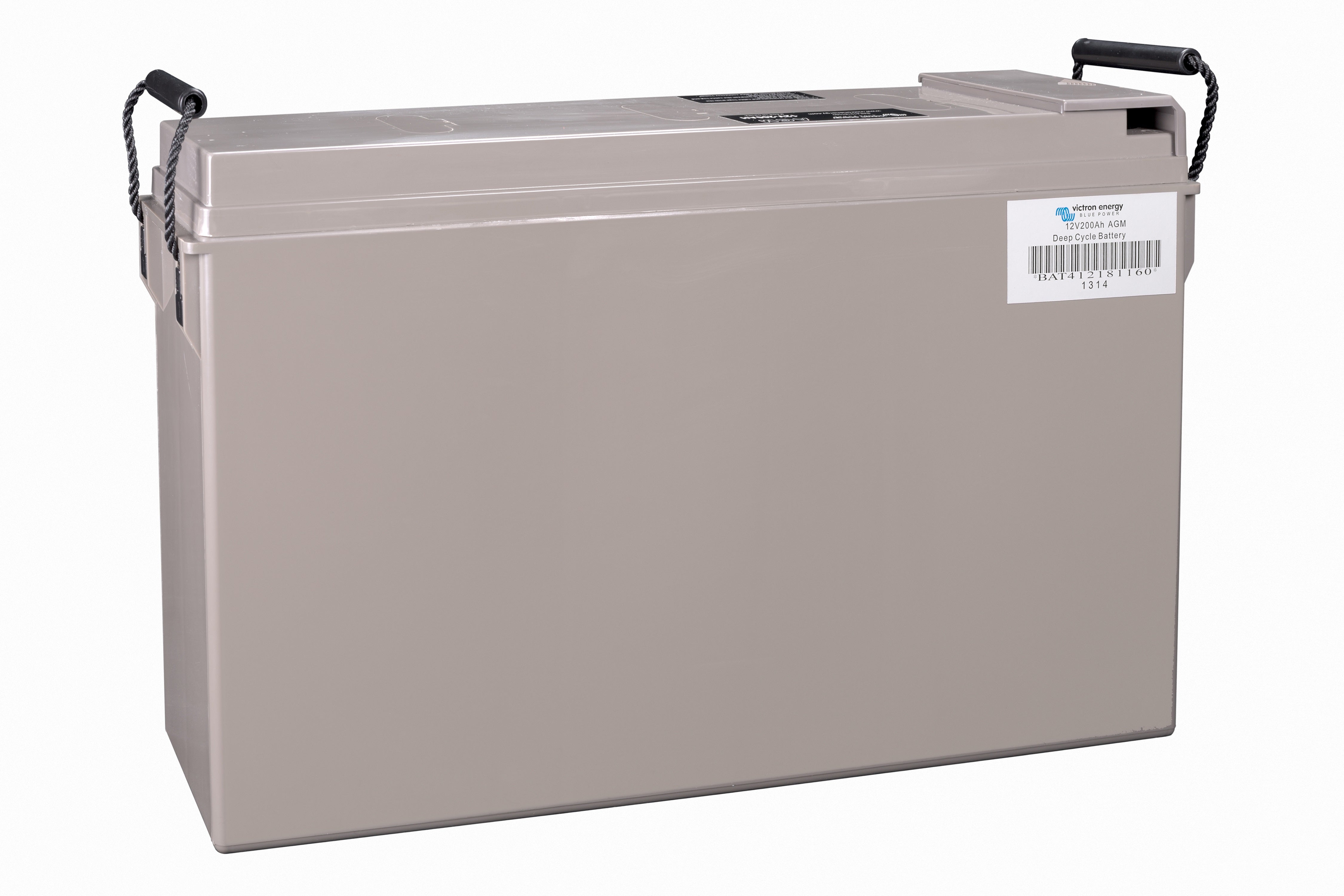 Victron Energy 12V 200Ah AGM Deep Cycle Battery for Solar, RVs & Telecom - Long Lasting M8 Terminal Battery for Off-Grid Power & Backup Systems