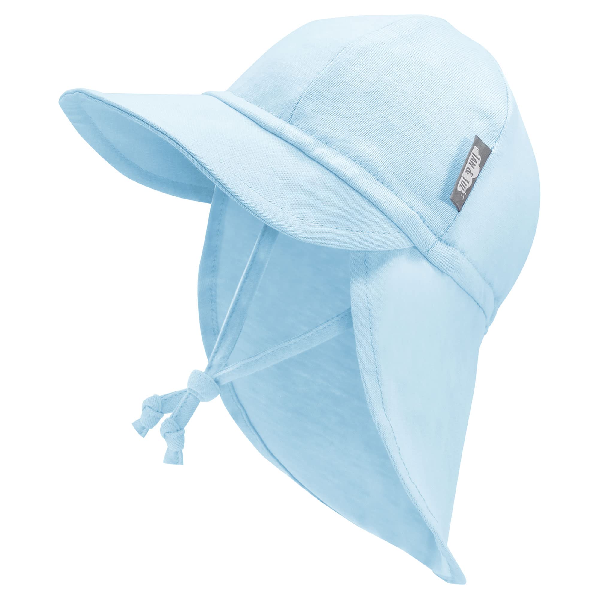 Jan & Jul Baby Sun Hat with UPF 50+ Protection, Adjustable Strings & Neck Flap - Perfect for Beach, Pool & Outdoor Summer Activities