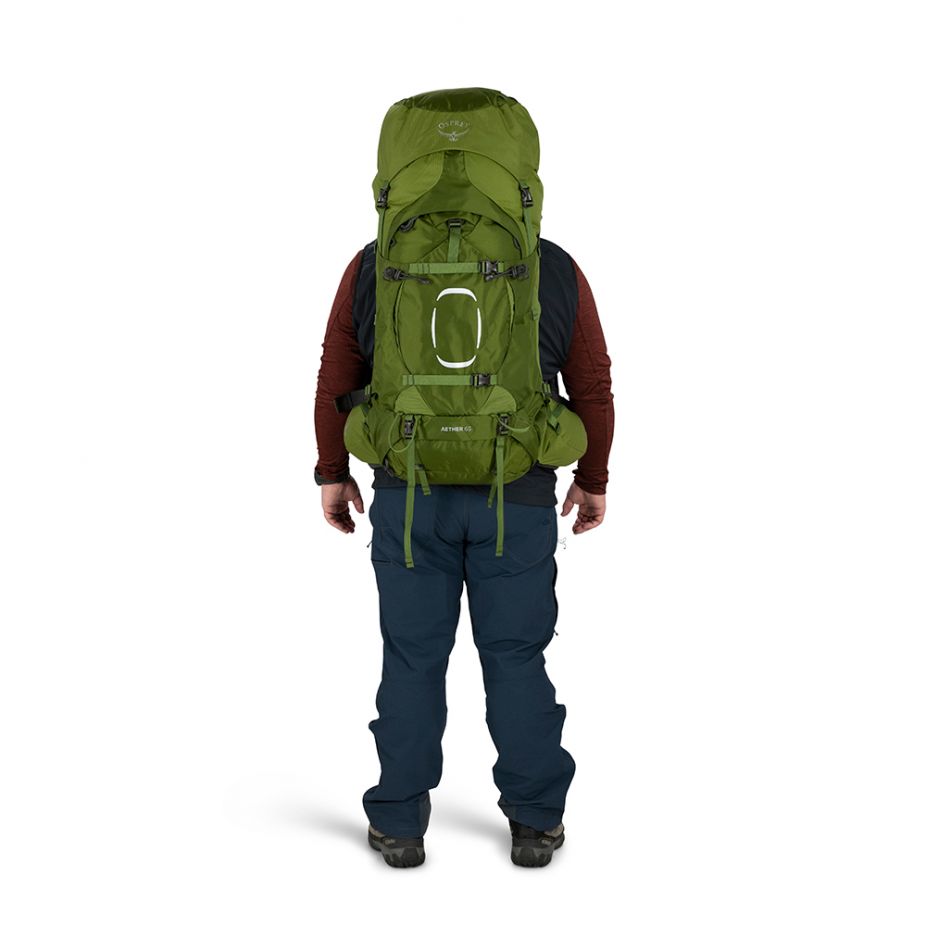 Aether 65 Extended Fit Backpack - Durable Travel & Hiking Backpack for Outdoor Adventures, Camping & Daily Commute