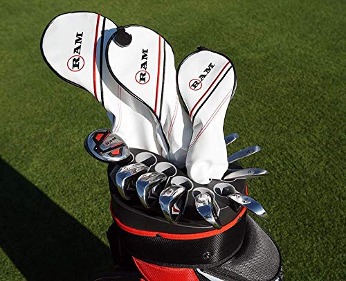 Ram Golf Premium 14-Way Molded Organizer Cart Bag - Ideal for Golf Course & Driving Range Use