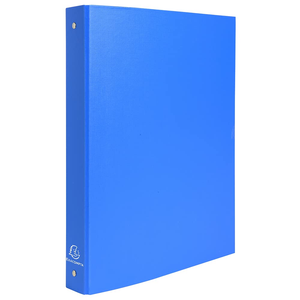 Exacompta A4 4-Ring Binder 40mm Spine Light Blue for Office & School