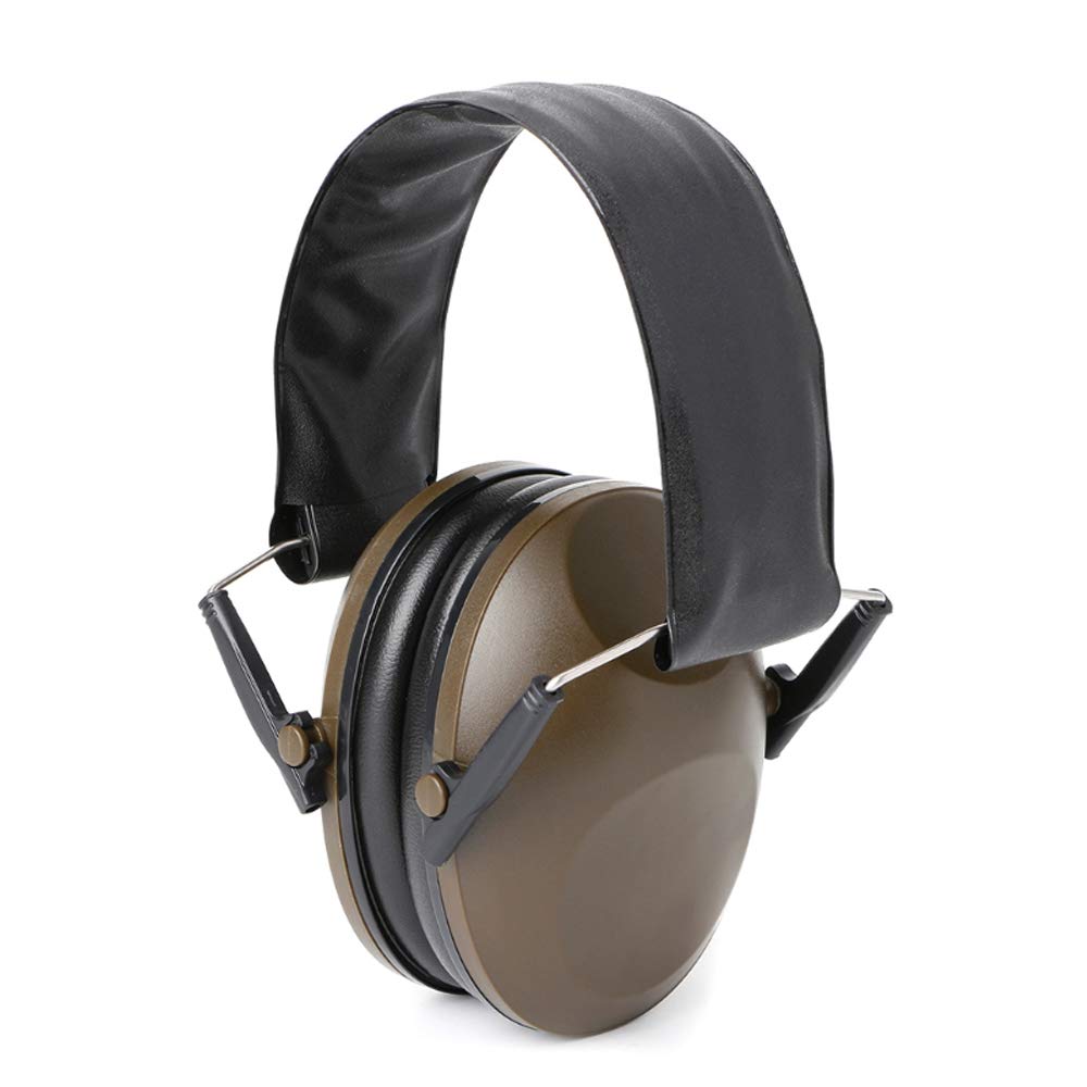 Tactical Shooting Earmuffs - Adjustable, Foldable Noise Cancelling Ear Protection for Shooting, Hunting & Snoring - Comfortable Anti-Noise Earplugs for Work, Travel & Sleep