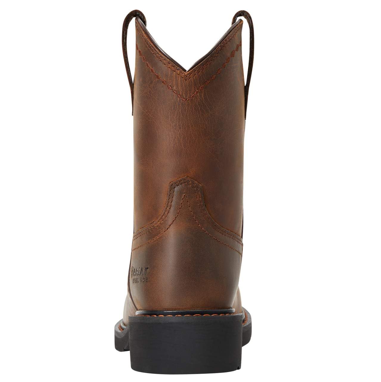 Ariat Women's Fatbaby Steel Toe Pull-On Work Boots - Comfortable & Durable for Construction, Farming & Outdoor Work