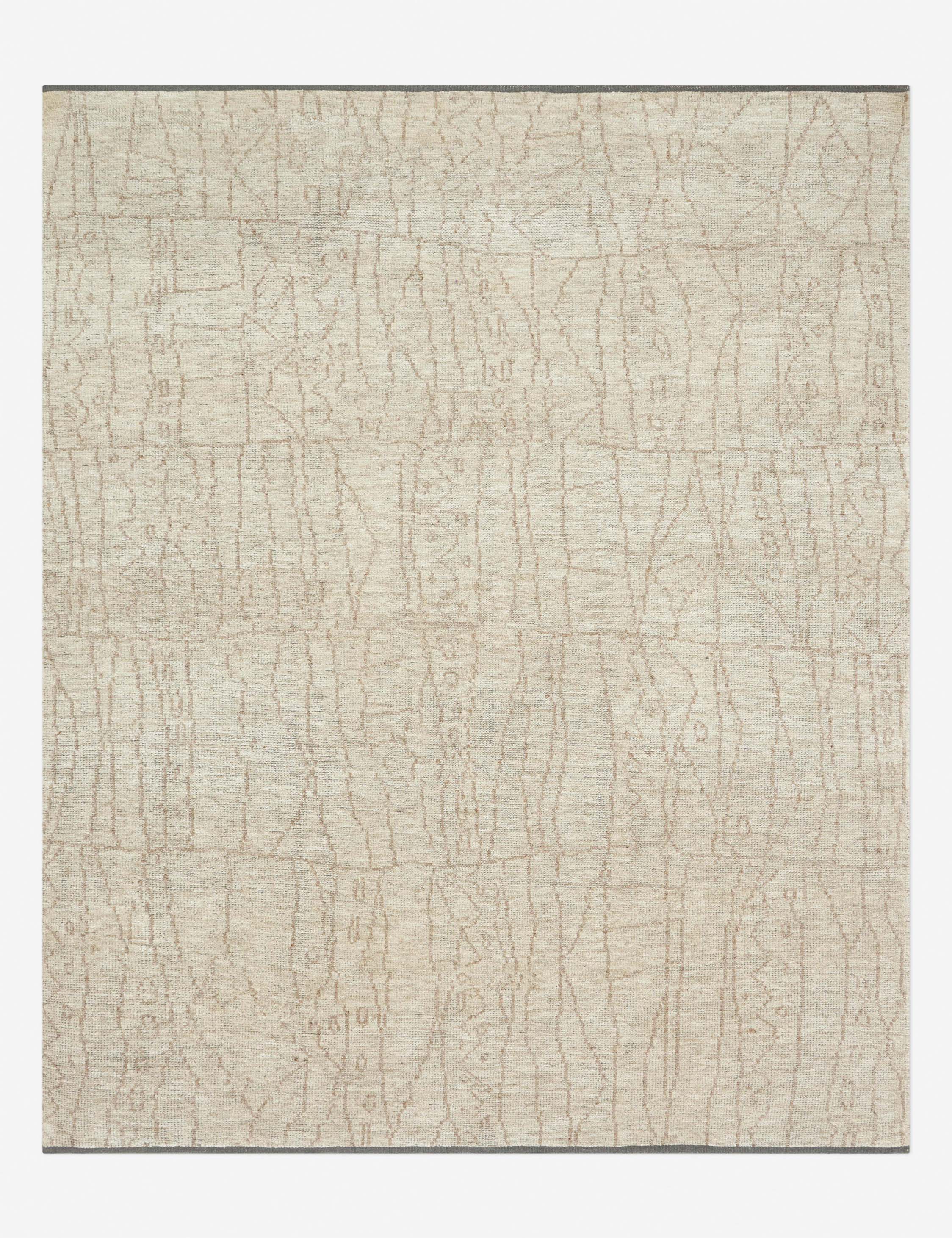 Hand Knotted Wool Blend Area Rug - Soft & Durable for Living Room, Bedroom, or Office Decor | Acala Home Collection