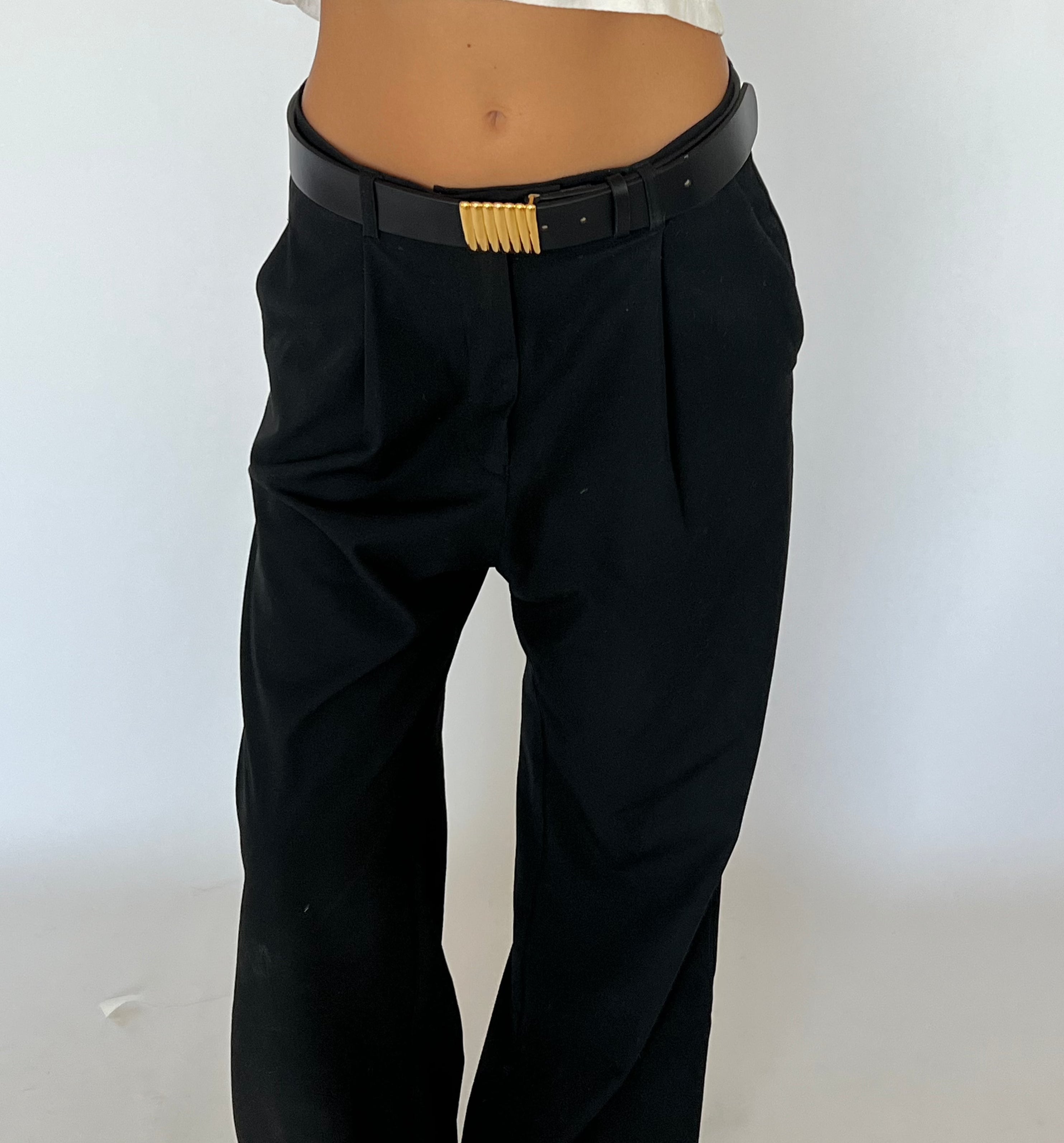 Premium Black & Gold Heaven Belt - Stylish & Durable Fashion Accessory for Men & Women | Perfect for Weddings, Parties & Formal Events
