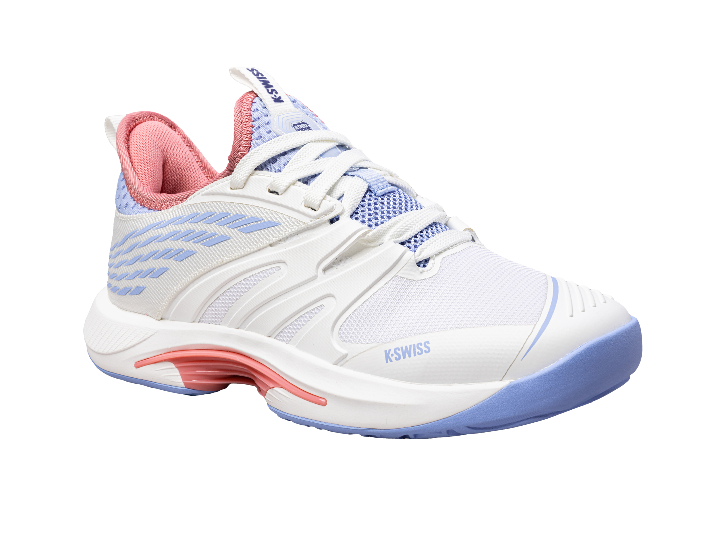 SPEEDTRAC Running Shoes for Women - Bright White/Open Air/Strawberry Ice | Lightweight Athletic Sneakers for Jogging, Gym & Outdoor Activities