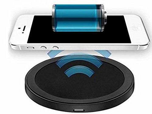 Fast Wireless Charger Pad 7.5W/10W Qi-Certified for LG Velvet 5G, V30, G6 - Slim Design for Nightstand, Office & Car Charging