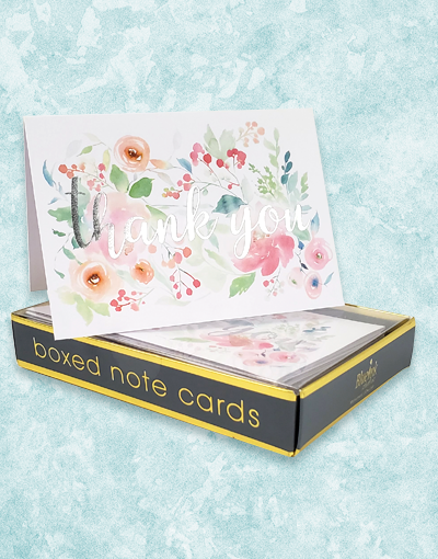 Best Floral Thank You Cards - Elegant Greeting Cards for Appreciation, Gratitude & Special Occasions - Perfect for Weddings, Birthdays & Anniversaries