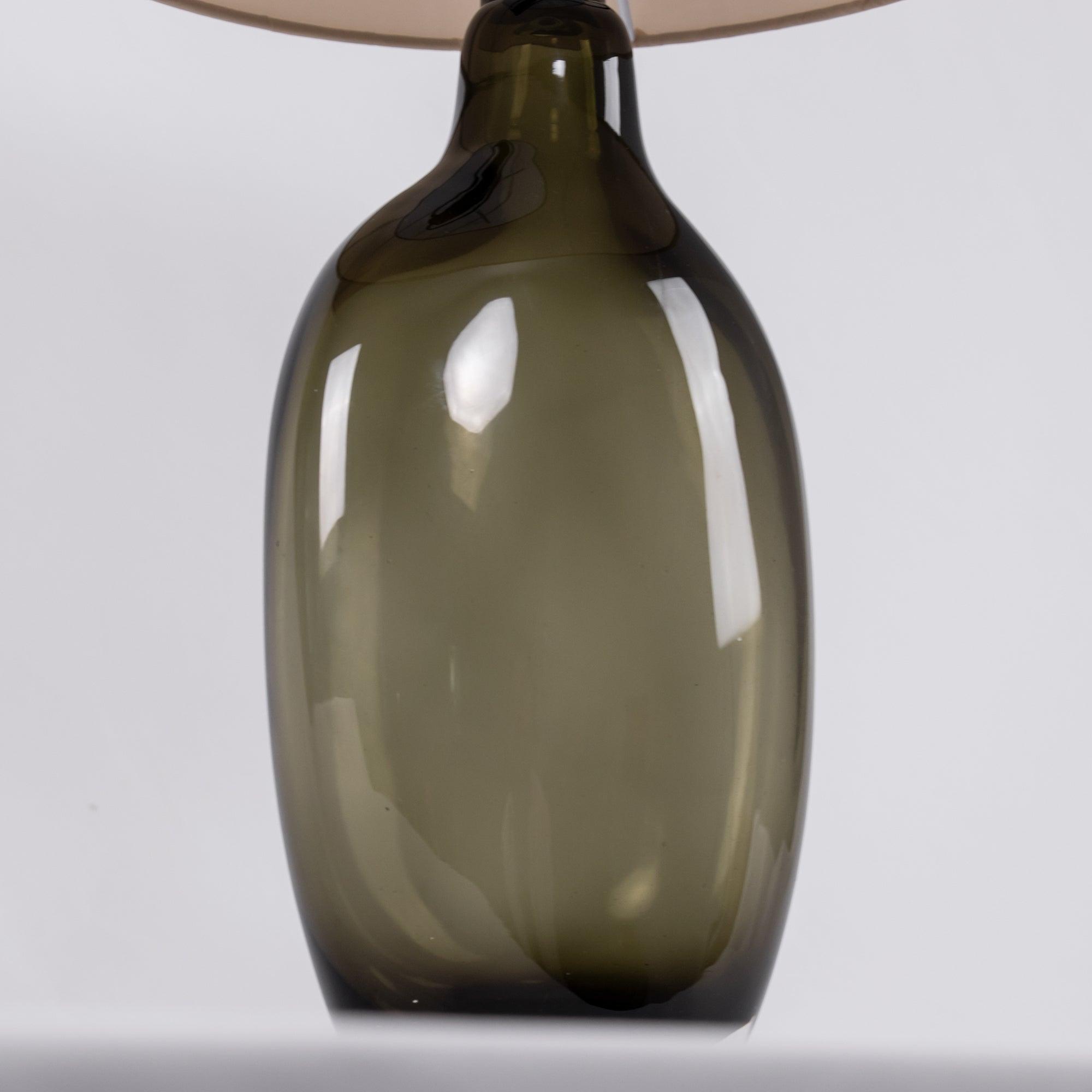 Elegant Glazed Crystal Table Lamp - Modern Home Decor for Living Room, Bedroom & Office - Perfect for Reading, Relaxing & Enhancing Ambiance
