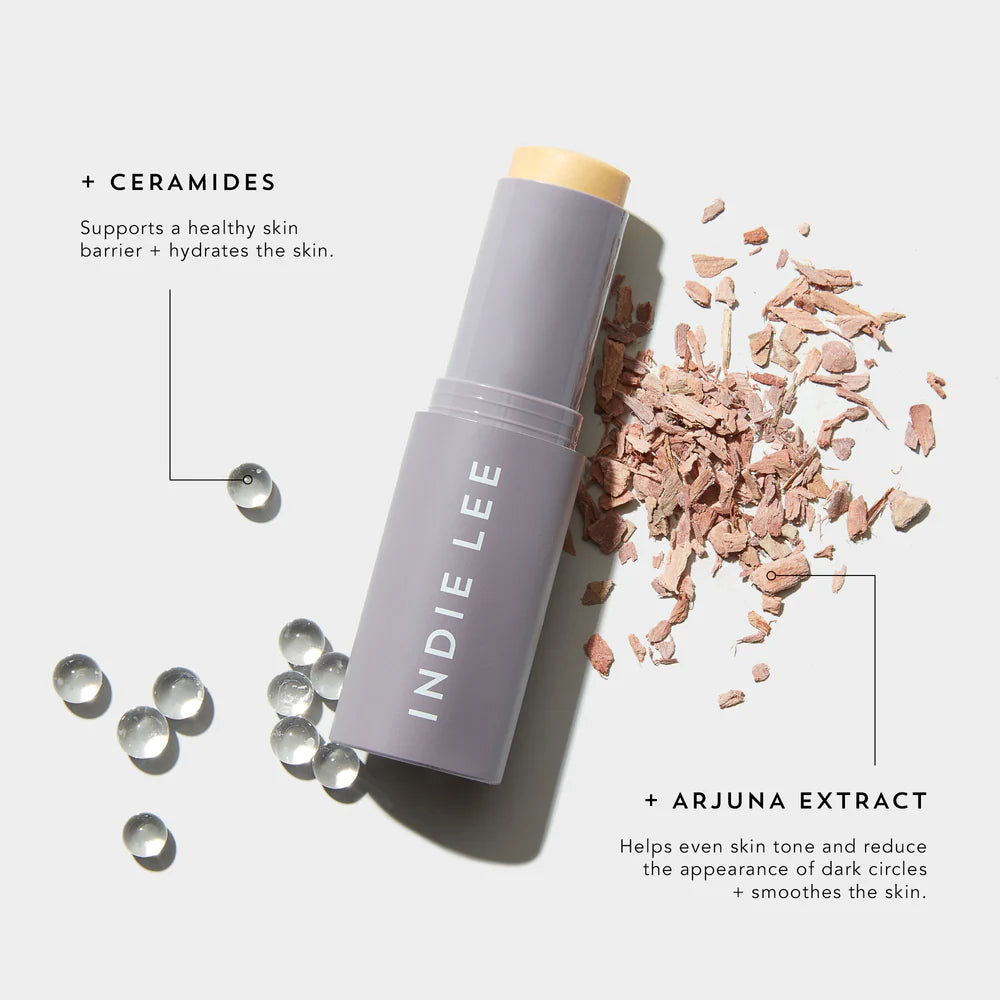 Indie Lee Hydrastick - Organic Hydrating Lip Balm for Dry Lips | Vegan, Cruelty-Free | Perfect for Travel, Daily Moisturizing & On-the-Go Care