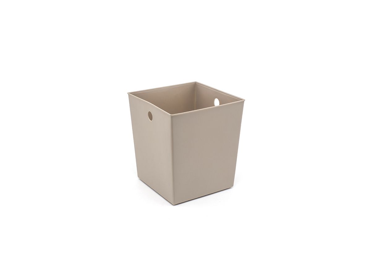 FOH Cube Waste Basket Liners - 8 & 12 Count Pack of Durable PP Trash Can Liners for Office, Kitchen, Bathroom & Small Waste Bins