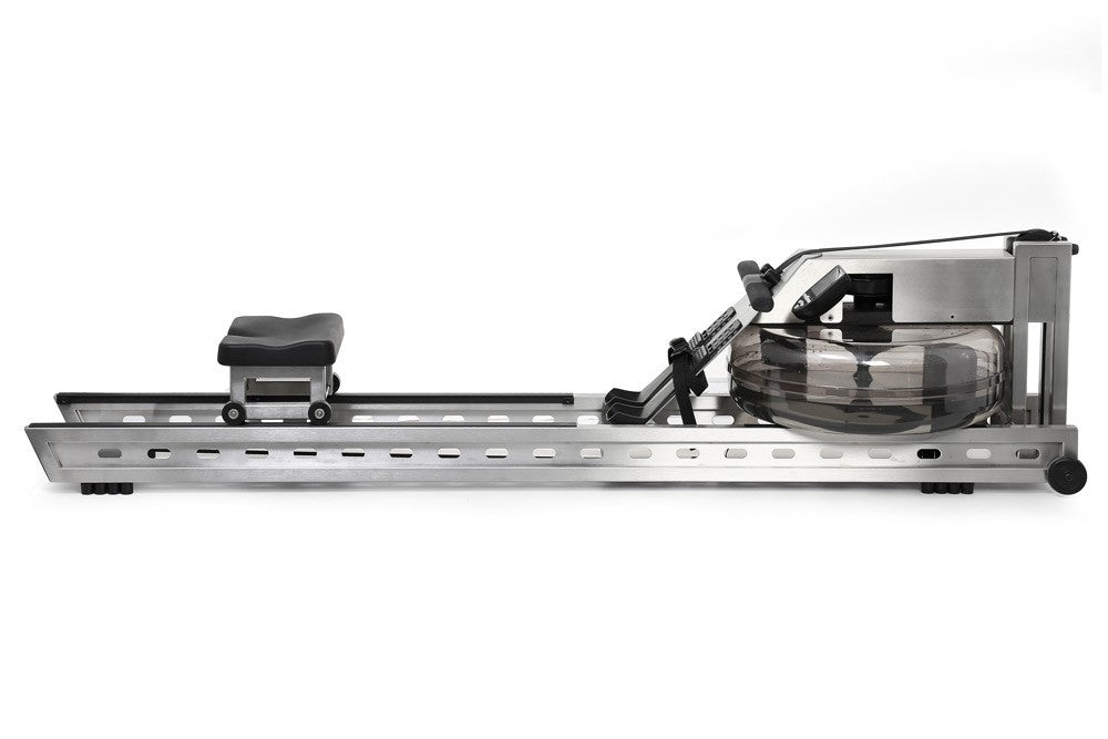 WaterRower S1 Stainless Steel Rowing Machine - Premium Home Gym Equipment for Full Body Workout | Perfect for Indoor Fitness, Cardio Training & Small Space Workouts