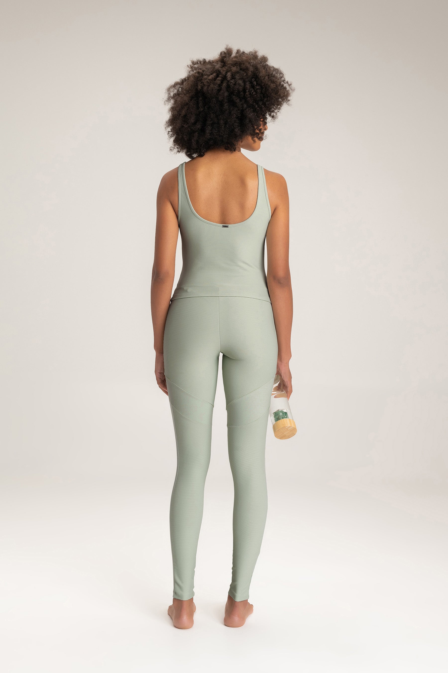 Mind Block Leggings - High Waist Yoga Pants for Women, Tummy Control Workout Leggings with Pockets - Perfect for Yoga, Running, Gym & Lounge Wear
