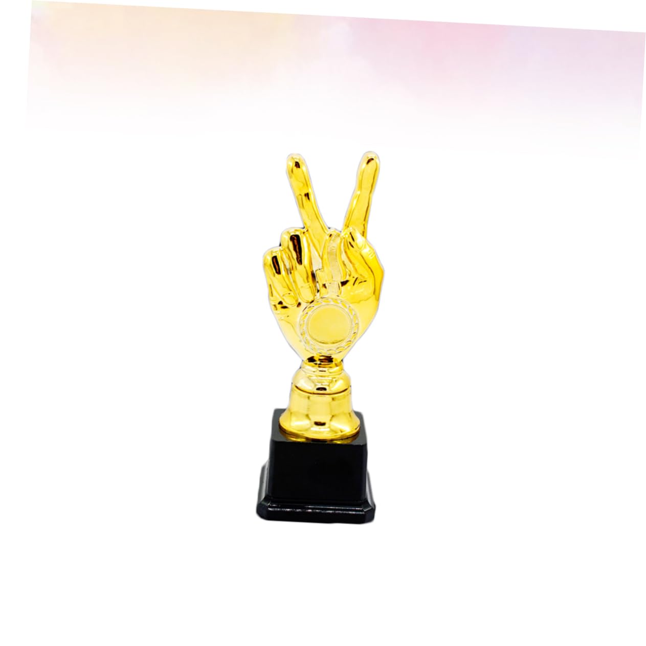 WOONEKY 3-Pack Gold Gym Trophy Cups - Reusable Sports Award Trophies for Competitions, School Events & Employee Recognition - Perfect for Champions, Winners & Achievement Celebrations