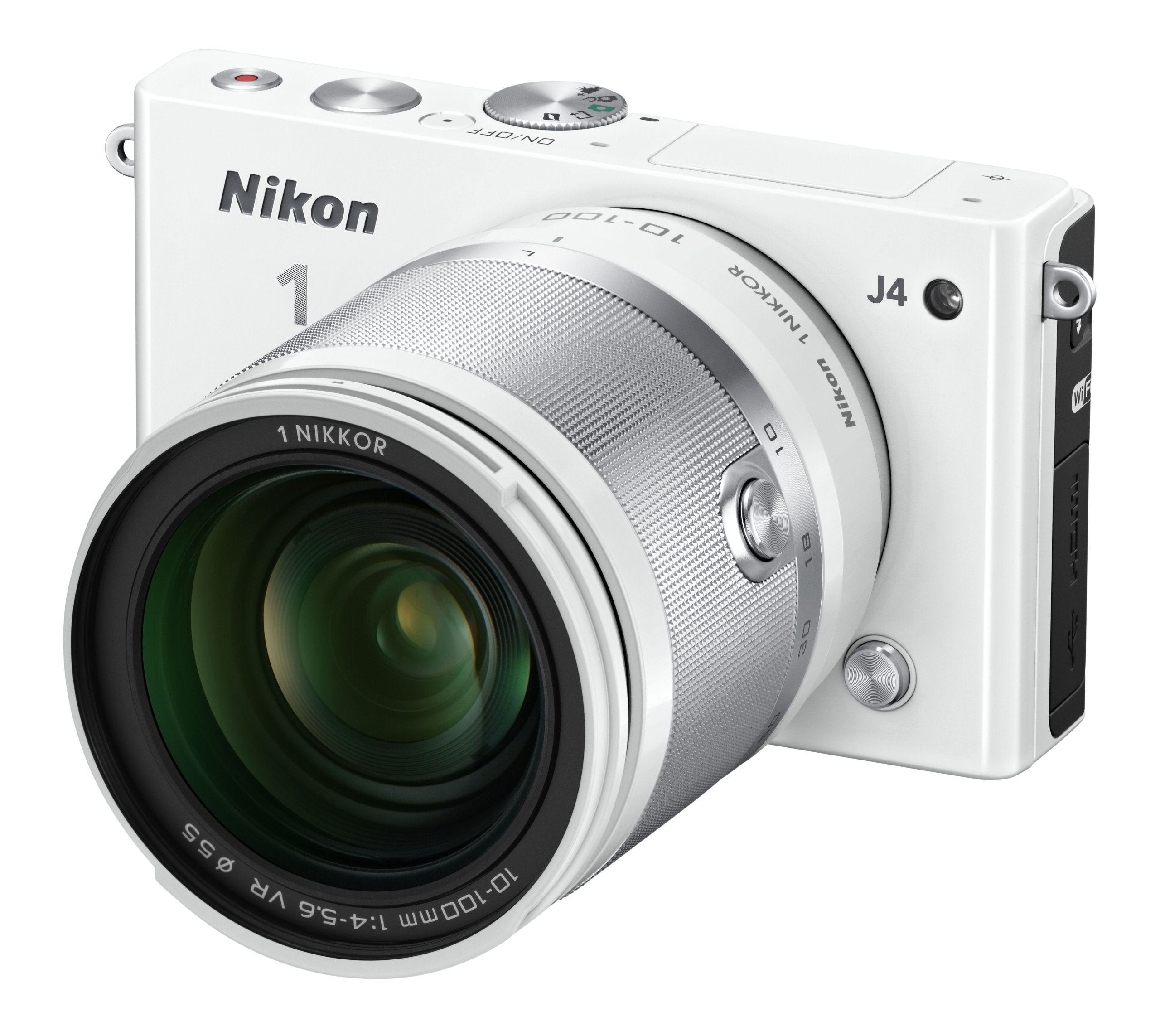 Nikon 1 J4 Mirrorless Digital Camera with 10-30mm Lens - Compact & Lightweight for Travel, Vlogging & Everyday Photography