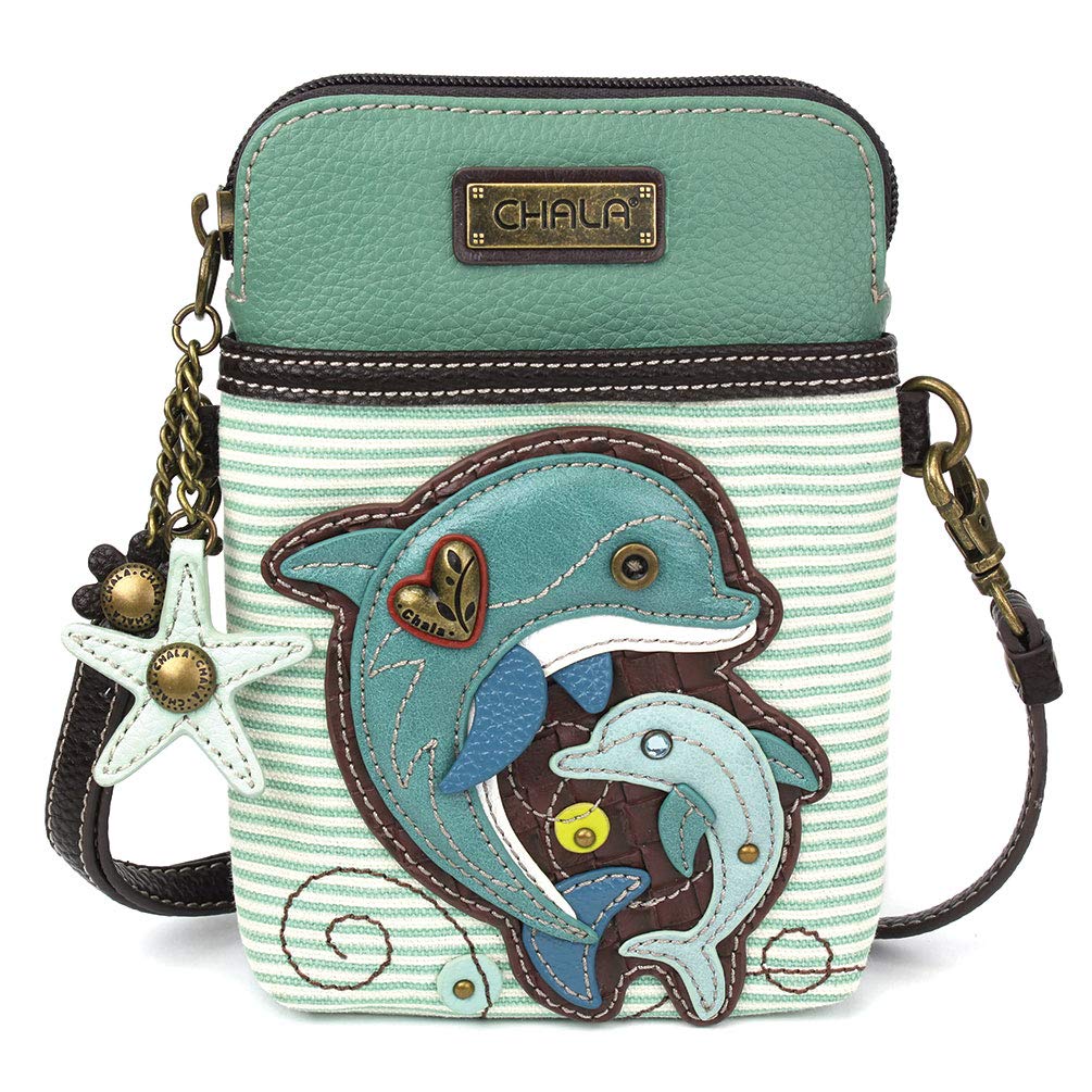 CHALA Women's Crossbody Phone Purse - Adjustable Strap PU Leather/Canvas Handbag in Multiple Colors | Perfect for Travel, Shopping & Everyday Use