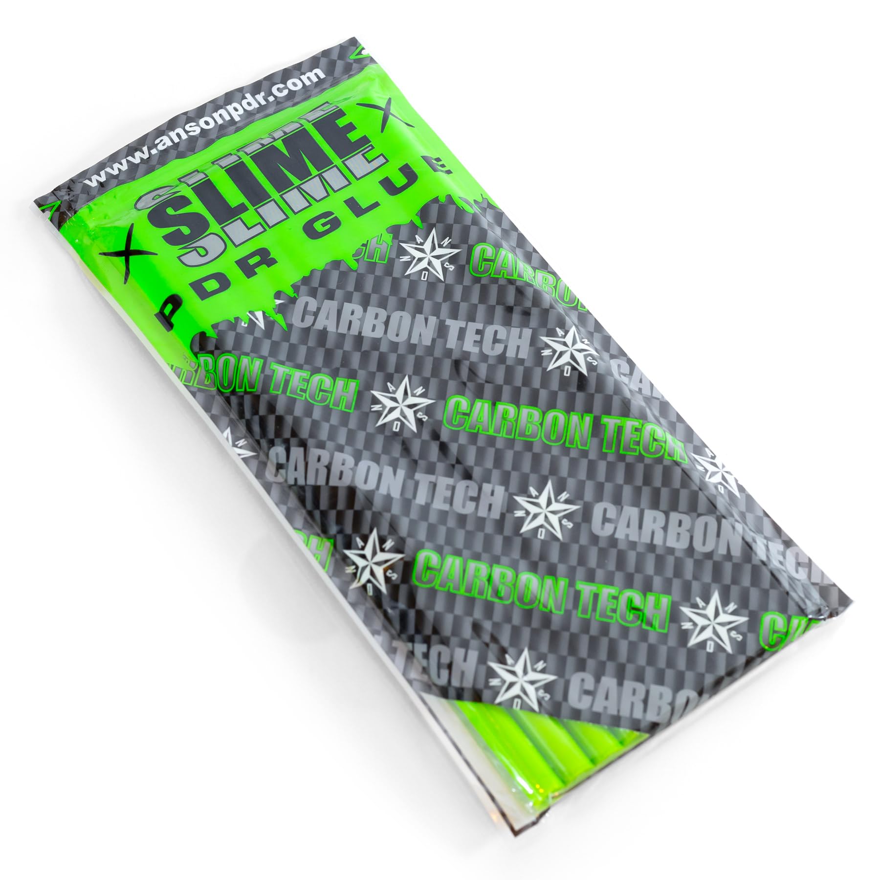 Tabweld Black Plague Slime Green PDR Glue Stick Pack - Premium Paintless Dent Repair Glue for Automotive & DIY Dent Removal