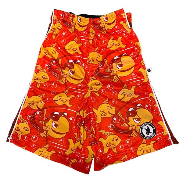 Flow Society Gold Flow Boys Lacrosse Shorts - Breathable Athletic Shorts for Youth LAX Players | Kids Sports Shorts for Training, Games & Outdoor Activities