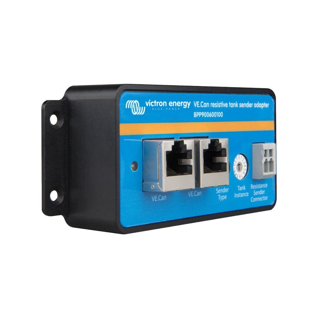Victron Energy VE.Can Resistive Tank Sender Adapter - Marine & RV Fuel Level Sensor Converter for Victron Battery Monitors (Perfect for Boats, Yachts, and Campers)