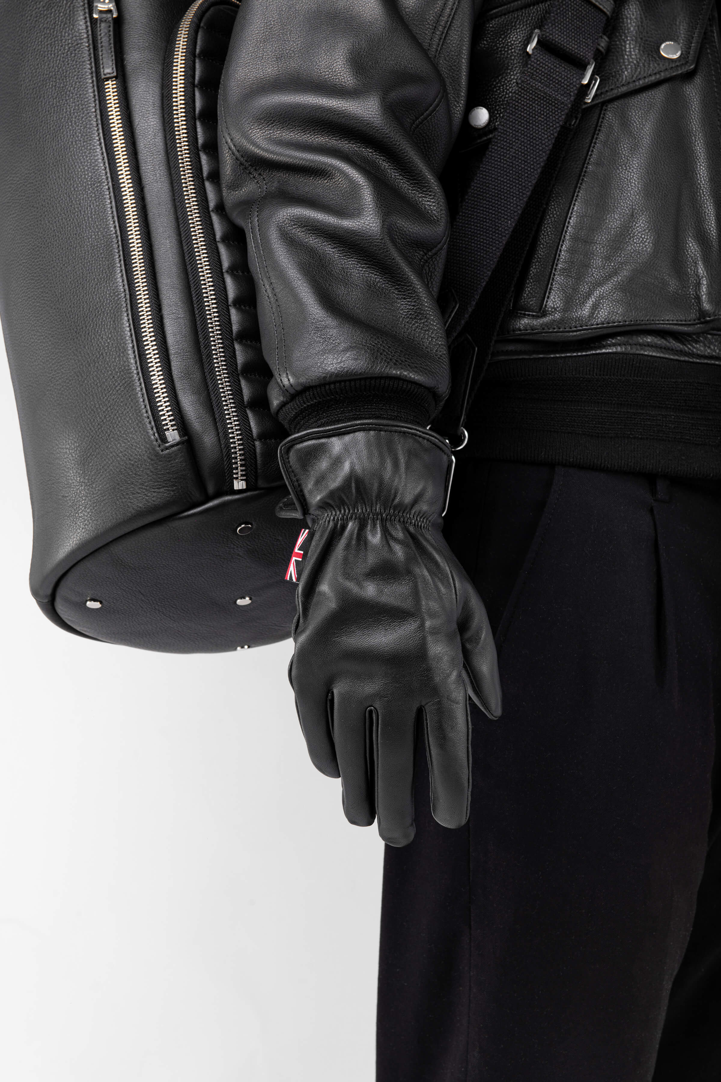 Premium Genuine Leather Gloves for Men - Durable & Stylish Winter Driving, Motorcycle & Outdoor Activities