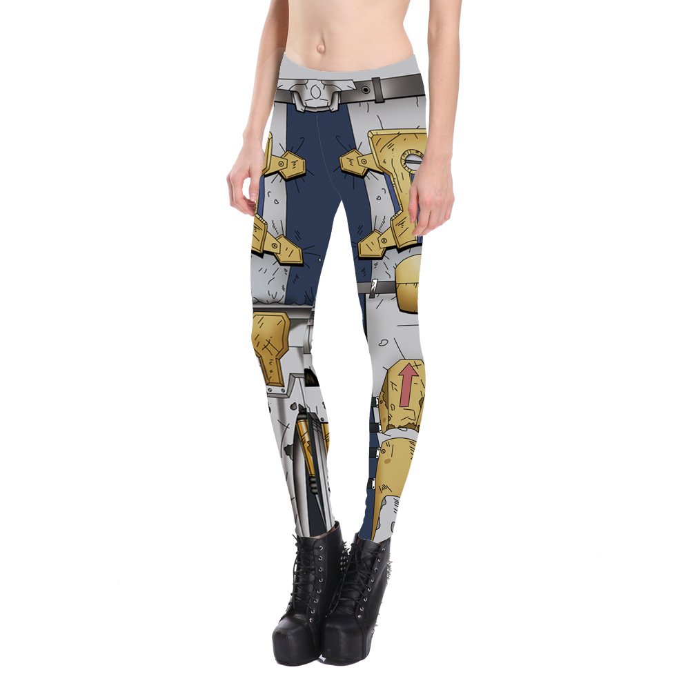 mwbay Women's Totem Witch Bohemian Fitness Leggings - High Waisted Yoga Pants for Workout & Running - Sizes S-4XL - Perfect for Yoga, Gym & Casual Wear