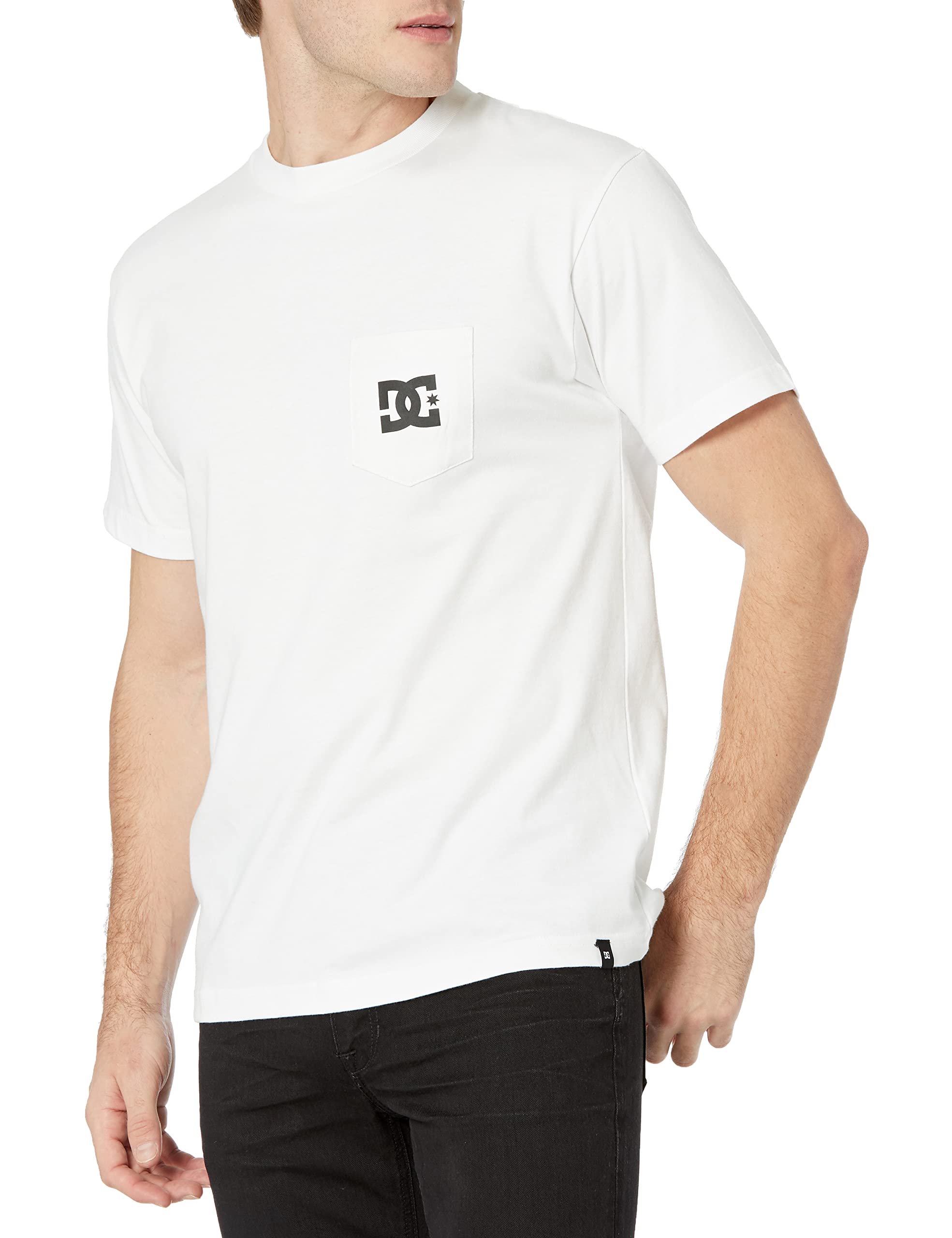 DC APPAREL Men's DC Star Pocket Short Sleeve T-Shirt - Casual Streetwear for Summer Outfits & Skate Style
